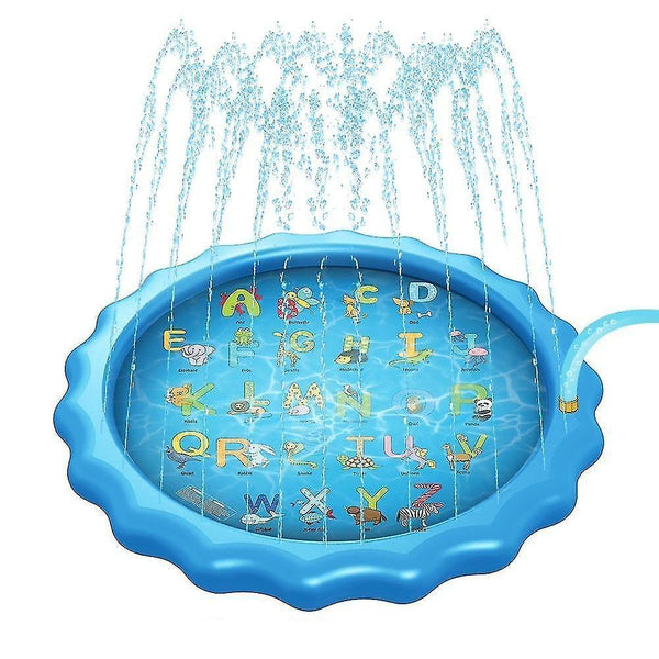 Baby Activity Toys 170Cm kids outdoor inflatable water spraying splash pad play mat 170cm 7