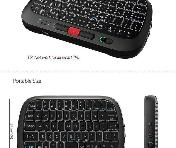 Remote controls rii i5 2.4G wireless full screen touchpad mini keyboard airmouse with scroll wheel