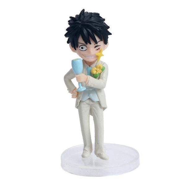 Action toy figures one piece wedding luffy boa hancock figure toy