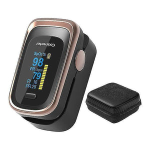 Blood pressure monitors finger pulse oximeter digital fingertip pulse oximeter oled spo2 pr 8 hours sleep monitor oxymeter