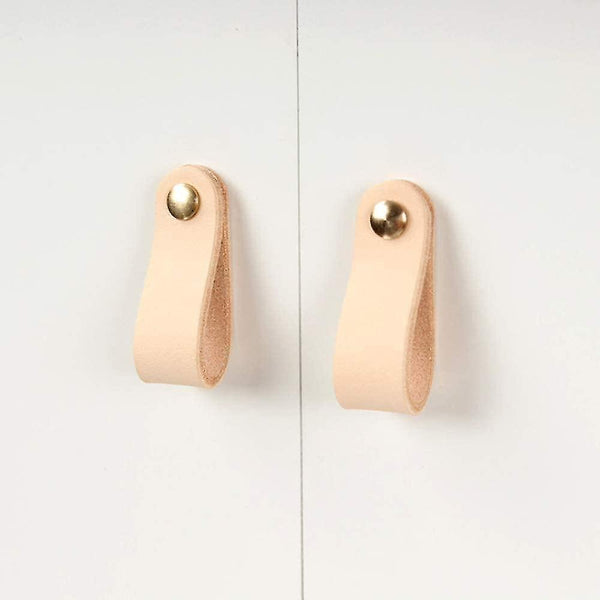 Cabinet knobs handles leather handle 8 pieces leather furniture handles cabinet handles for exquisite furniture decorating