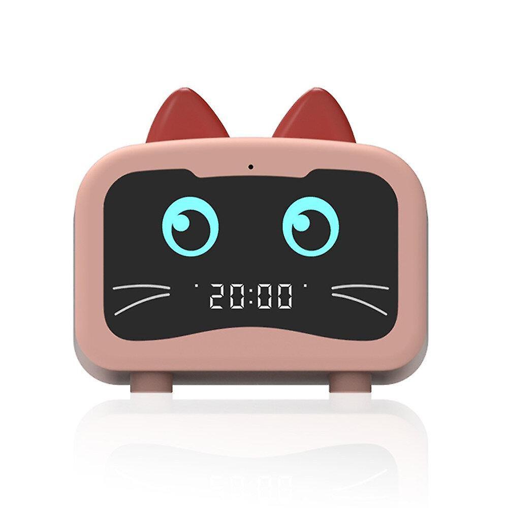 Alarm Clocks Smart Cute Pet LED Digital Alarm Clock Totoro Bluetooth Speaker With Radio