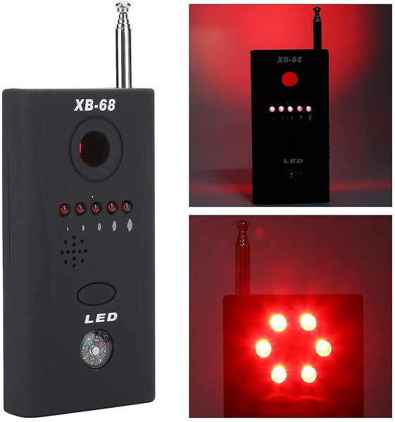 Webcams Anti Spy Bug Detector RF Signal Detector  Hidden Camera Finder Listening Device GPS Tracker