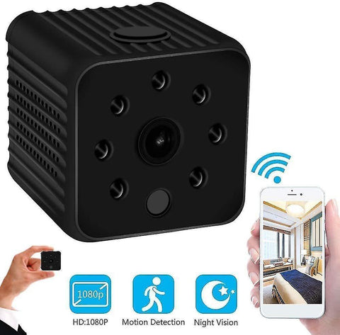 Webcams Mini spy camera hidden spy camera wireless HD 1080P with audio  WiFi  built-in battery for n