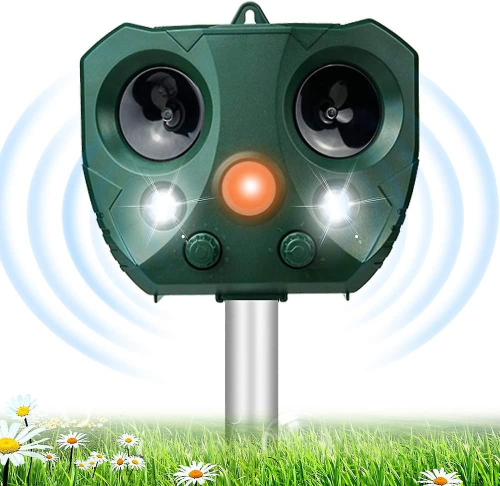 Cat Fright Ultrasonic Solar Waterproof Animal Repeller Animal & Pet Repellents