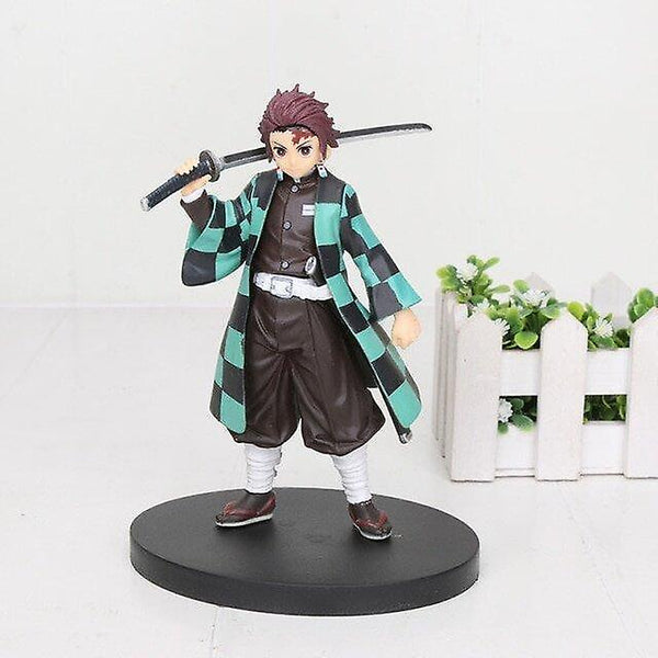 Action Toy Figures Wokex Anime 16CM Demon Slayer Kimetsu no Yaiba figure Kamado Tanjirou Action Figu