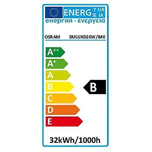 Flood spot lights dulux d 26w 840 cool white g24d-3 4000k compact fluorescent lamp