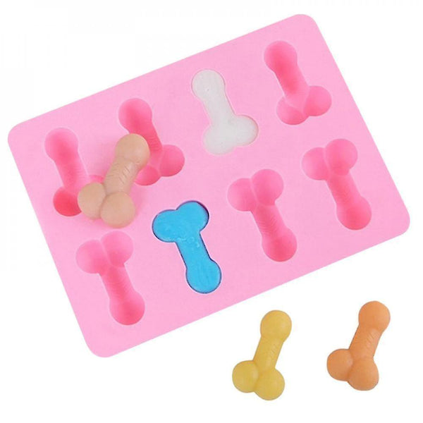 Craft molds tray sexy penis cube cake mold silicone mold candle moulds sugar craft tools chocolate ice