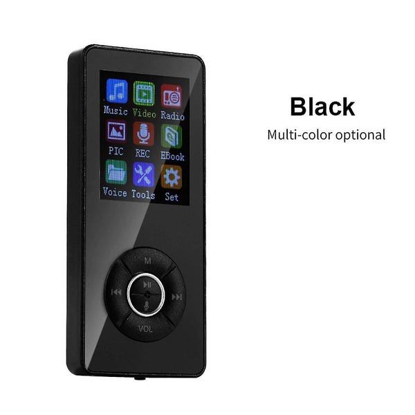 Mp3 players portable hifi walkman fm recorder music black