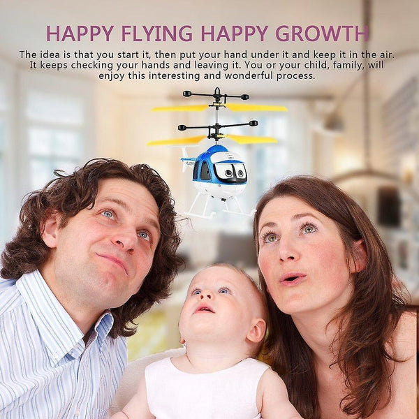 Robotic Toys Induction Flying Toys RC Helicopter Cartoon Remote Control Drone Kid Plane Toy