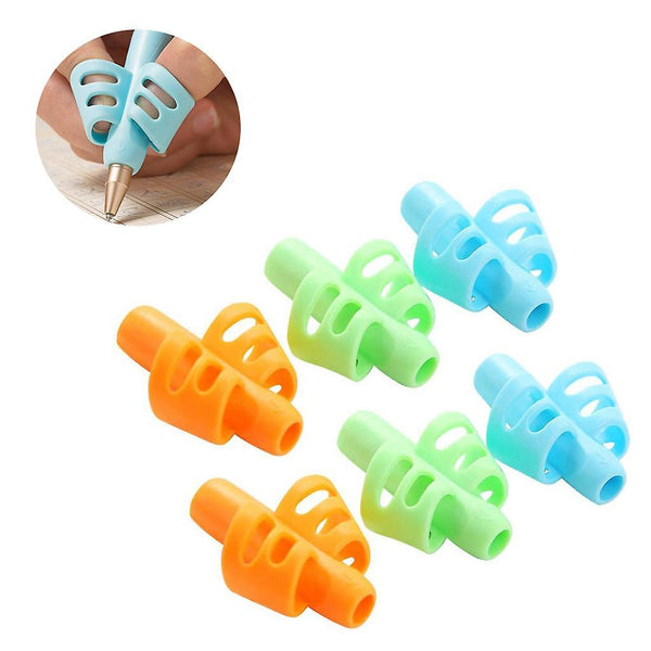 Pencil Grips Silicone Writing Aid Training For Children Pencil Holder Embossing Pens & Styluses