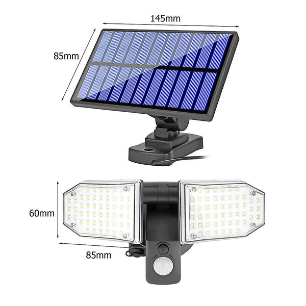 Solar Lamps For Outside With Motion Detector 1 Piece Wall Light Fixtures