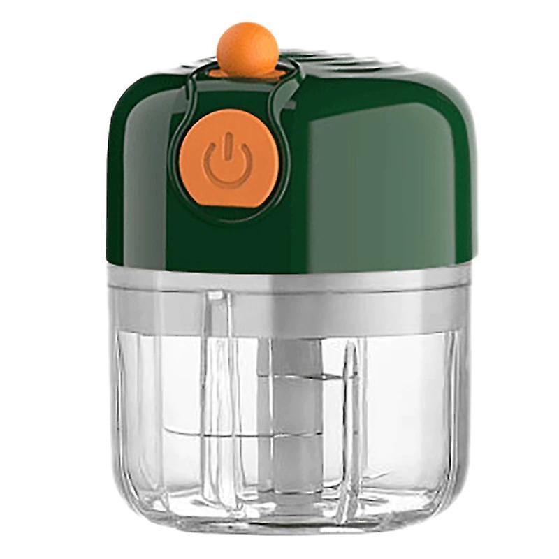 Cooking timers electric garlic chopper machine meat processor blender slicer grinder 100ml mashers ricers green